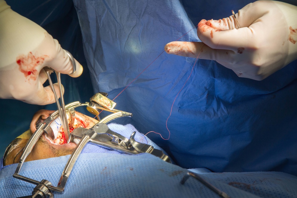 USNS Comfort Personnel Treat Patients Aboard the Ship Off the Coast of Colombia