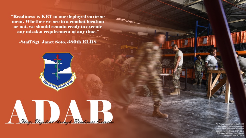 ADAB Stays Vigilant through Readiness Exercise