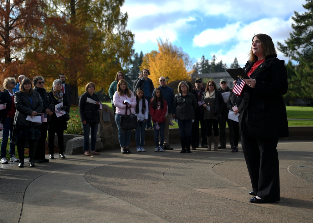 27th annual Veterans Days Ceremony, Washington State Capitol 27th annual Veterans Days Ceremony, Washington State Capitol