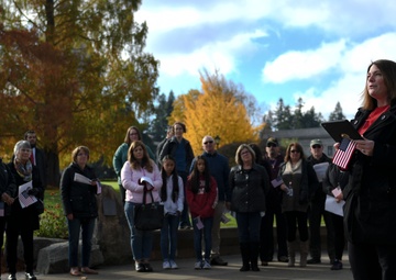 27th annual Veterans Days Ceremony, Washington State Capitol