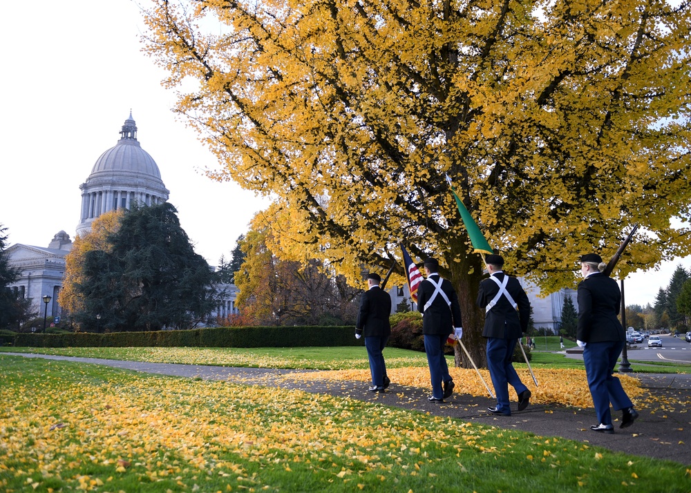 2018 Veterans Days Ceremony, Washington State Capitol