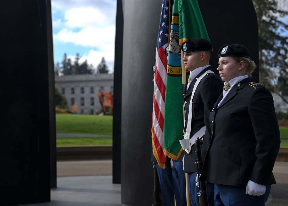 2018 Veterans Days Ceremony, Washington State Capitol