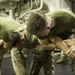 Non-lethal weapons training aboard USS Essex