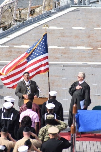 Naturalization ceremony