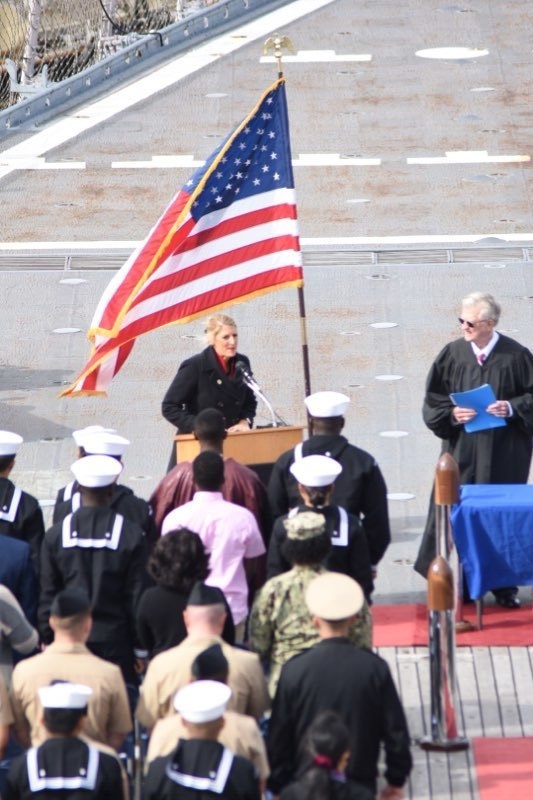 Naturalization ceremony