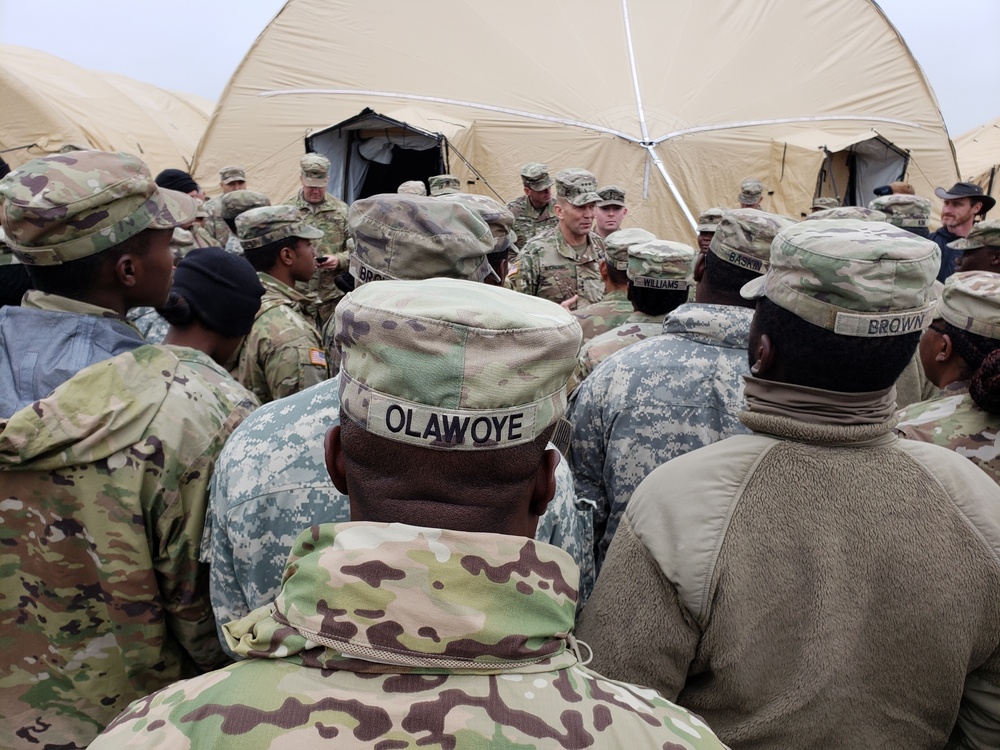 Task Force Griffin Celebrates Thanksgiving