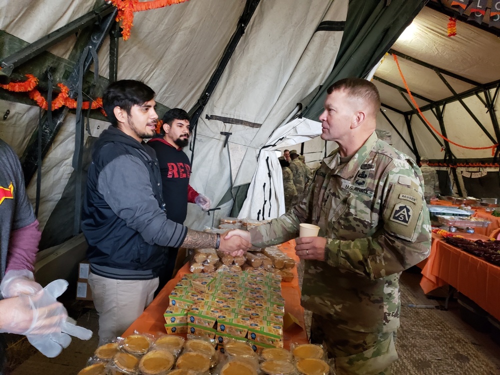 Task force Griffin Celebrates Thanksgiving