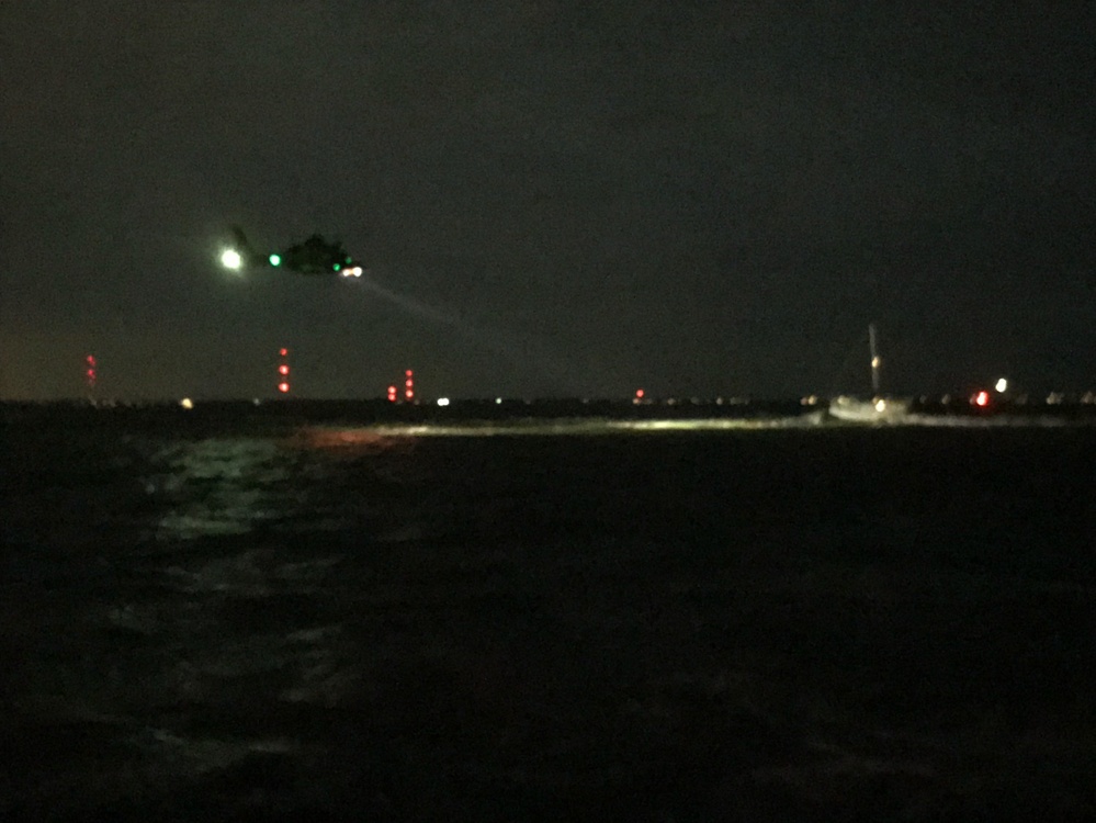 Coast Guard, local partners rescue boater from disabled vessel near Charleston