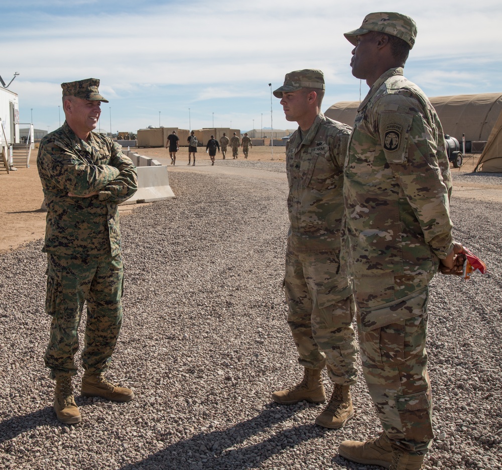 Brig. Gen. Stephen Sklenka visits D-M