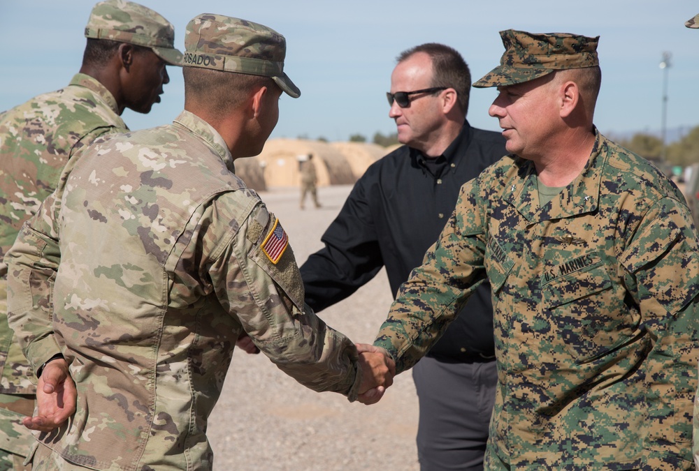 Brig. Gen. Stephen Sklenka visits D-M