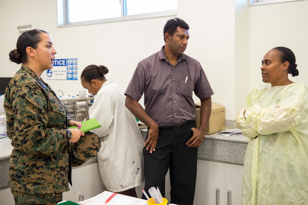 Koa Moana Conducts a Hospital Survey