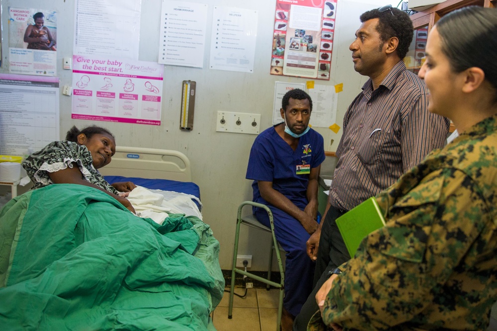 Koa Moana Conducts a Hospital Survey