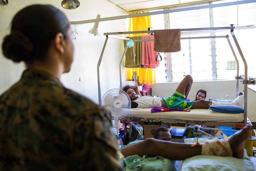 Koa Moana Conducts a Hospital Survey