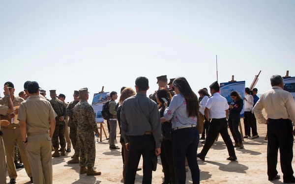 Marines, Peruvians hold press conference in Lima Conference in Peru