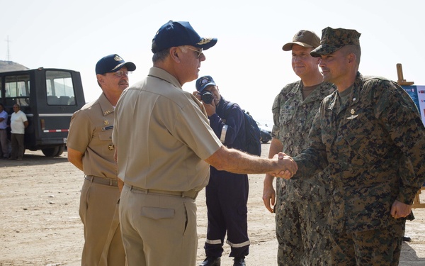 Marines, Peruvians hold press conference in Lima