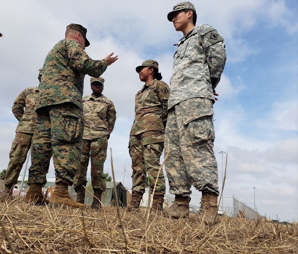 Brig. Gen Sklenka Visits Task Force Griffin