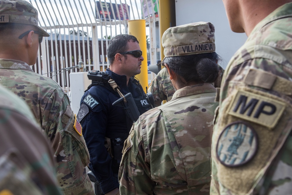 93rd Military Police Battalion Conducts Civil Disturbance Training