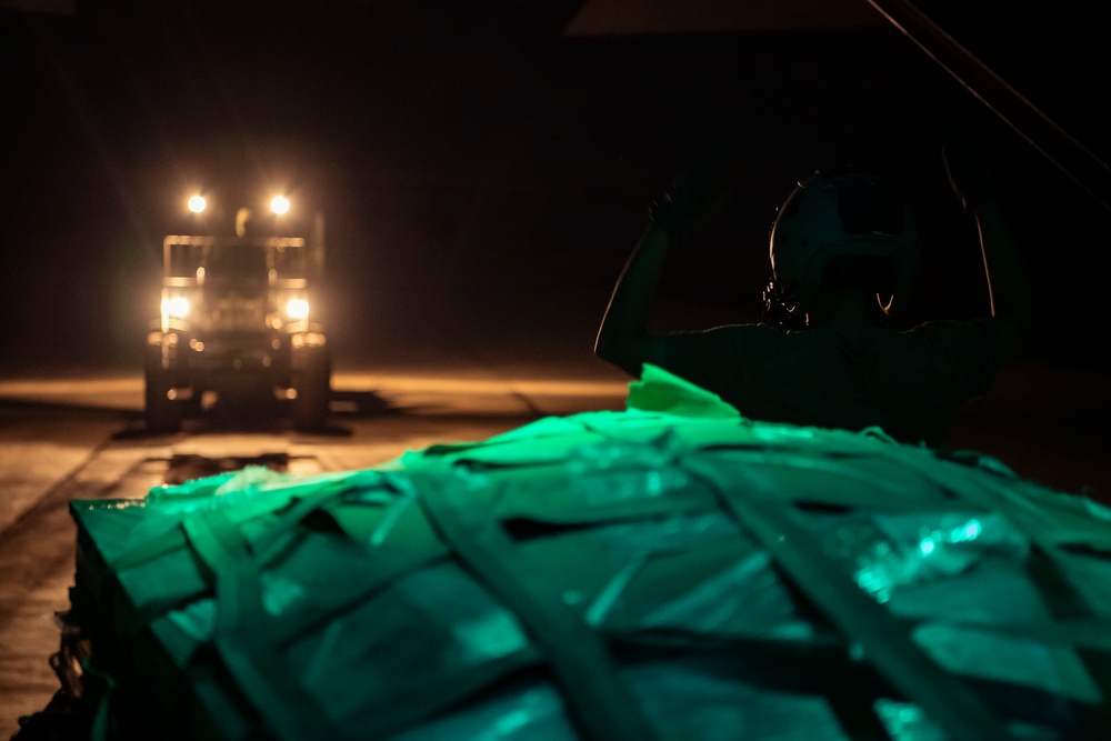 75th Expeditionary Airlift Squadron Cargo Operations