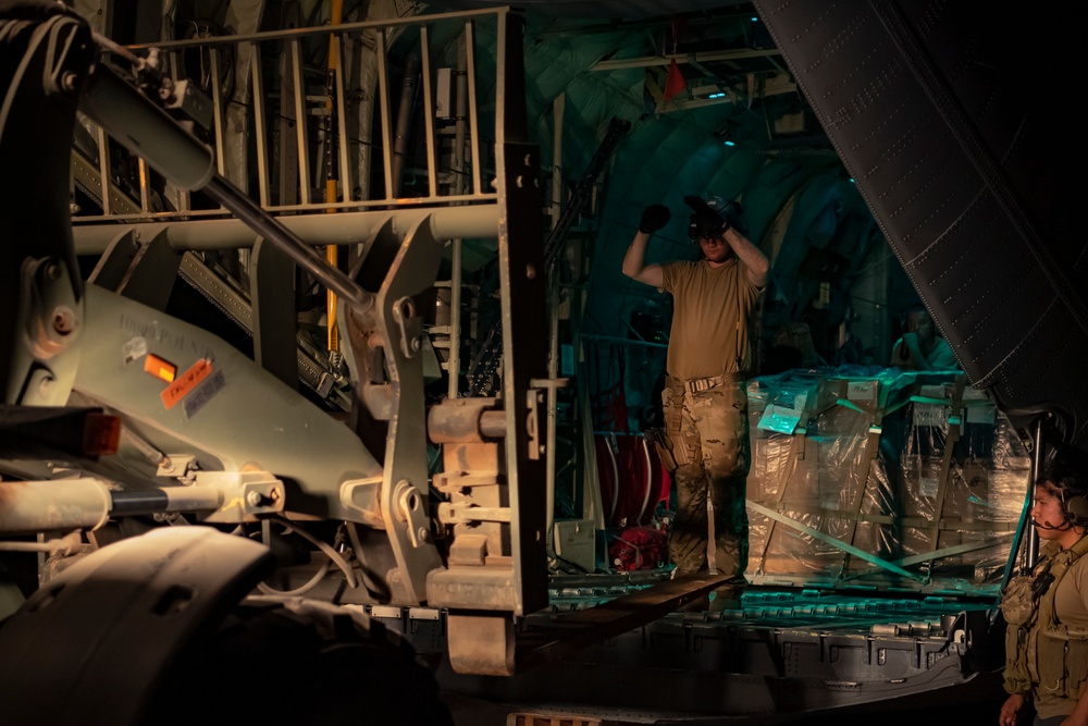 75th Expeditionary Airlift Squadron Cargo Operations