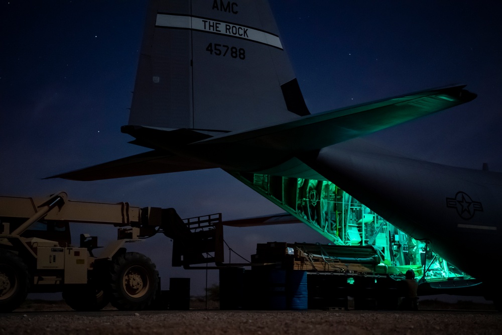 75th Expeditionary Airlift Squadron Cargo Operations