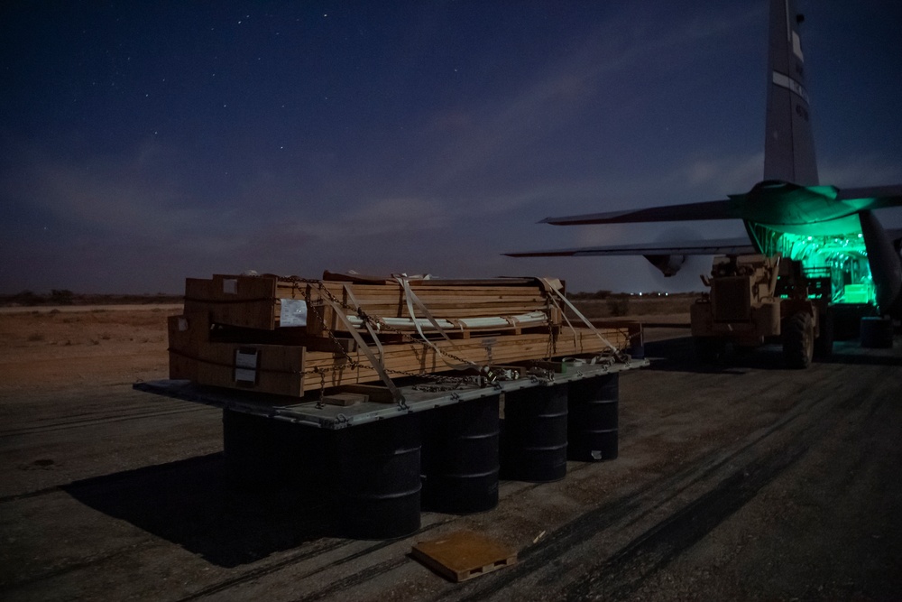 75th Expeditionary Airlift Squadron Cargo Operations