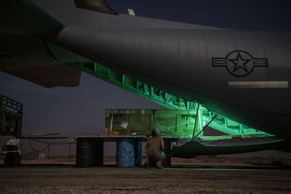 75th Expeditionary Airlift Squadron Cargo Operations