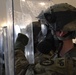 U.S. Army Military Police perform training with riot shields