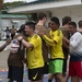 USNS Comfort Sailors Play a Friendly Soccer Match Against Colombian Armada