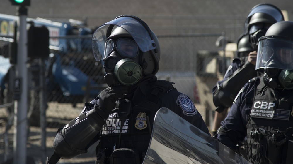 U.S.Soldiers join Customs and Border Protection in border operations