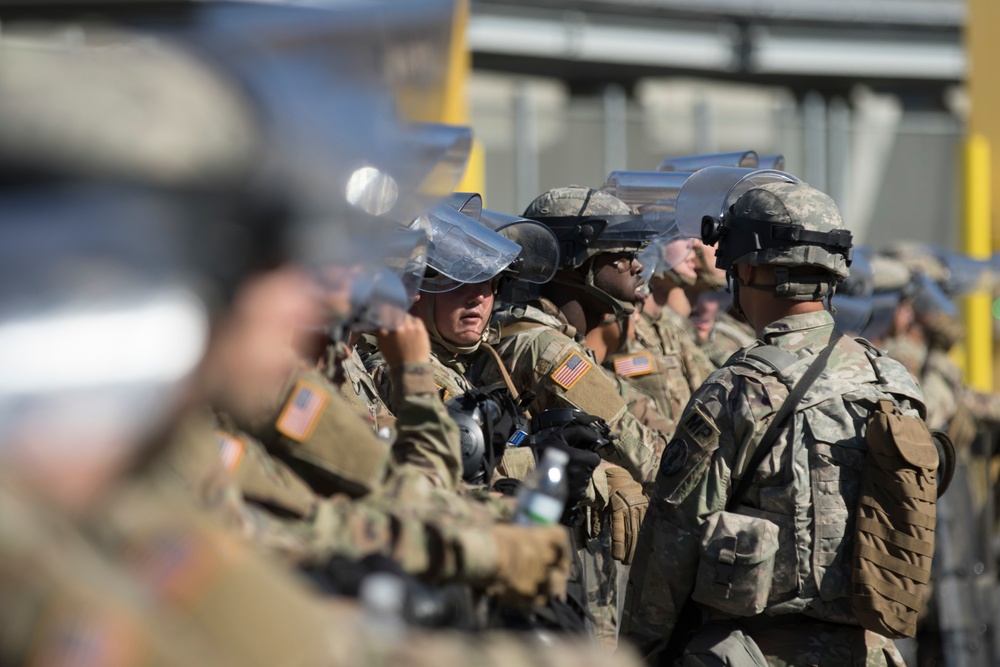 U.S.Soldiers join Customs and Border Protection in border operations