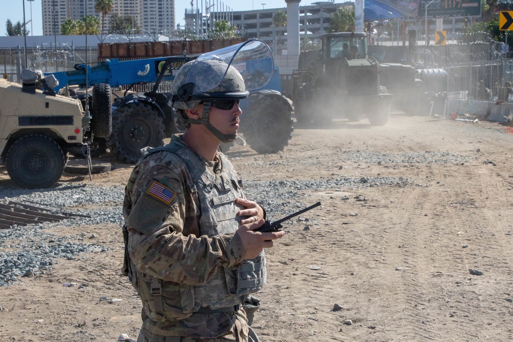 U.S. Soldiers, Marines assist CBP shut down of San Ysidro port of entry