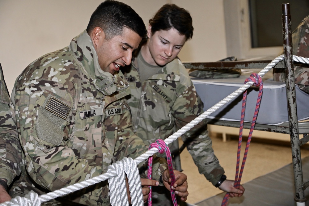 Deployment Doesn't Halt 91st BEB from SAPPER School Train-Up