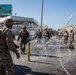 7th ESB Marines Assist CBP in Closing San Ysidro Port of Entry