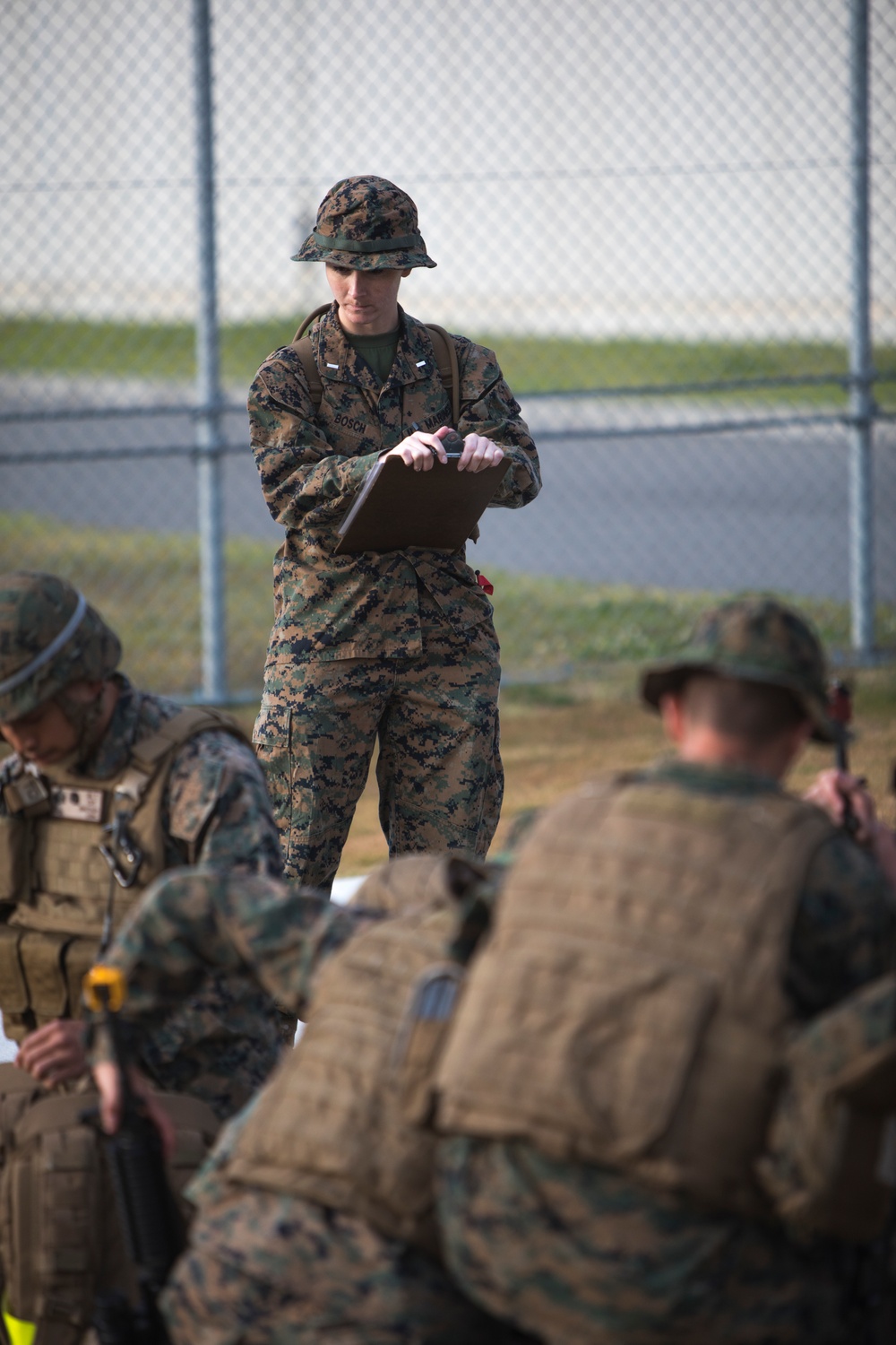 CLC-36 conducts battle skills test