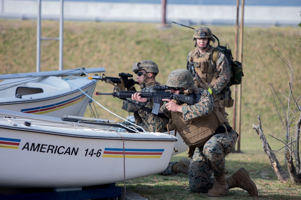 CLC-36 conducts battle skills test