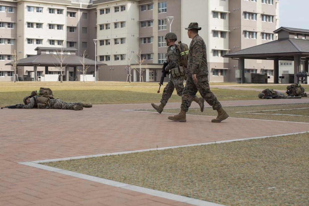 CLC-36 conducts battle skills test