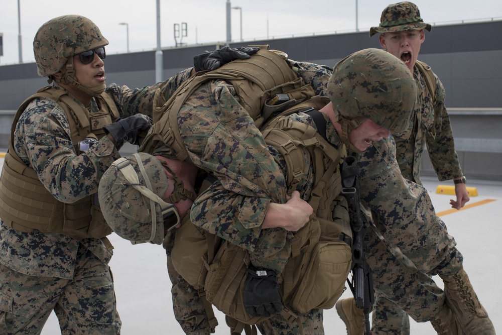 CLC-36 conducts battle skills test