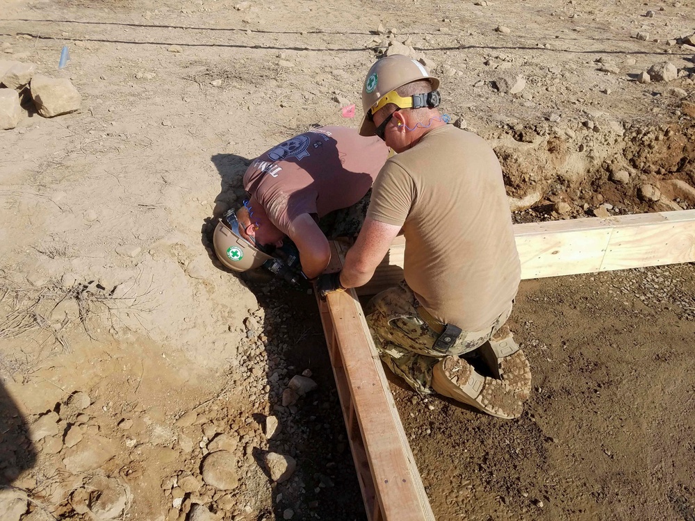 NMCB-3 Seabees construct aerial target drone launch site