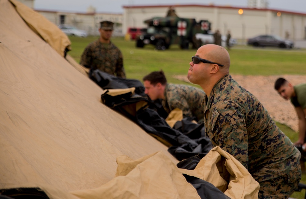 What are the docs up to? | 3rd Medical Battalion personnel setup Role II medical centers