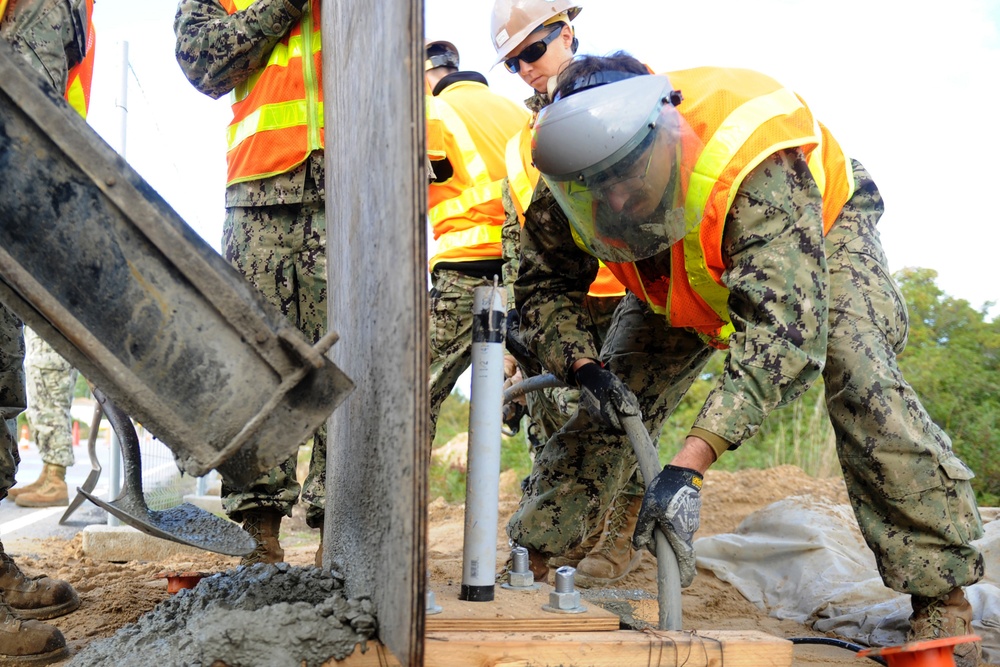 NMCB 1 Provides Construction Support In Naval Station Rota, Spain