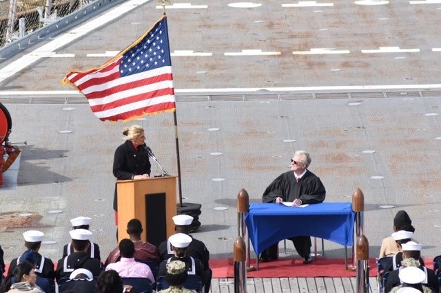 Naturalization ceremony