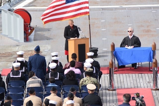 Naturalization ceremony