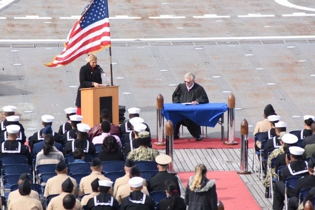 Naturalization ceremony