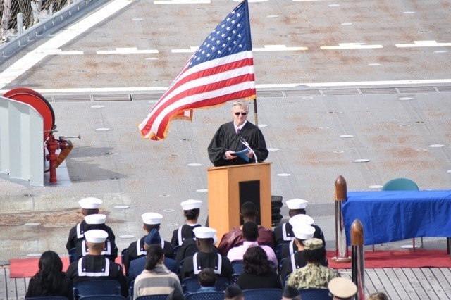 Naturalization ceremony