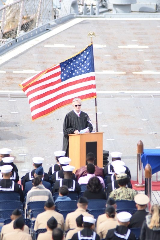 Naturalization ceremony