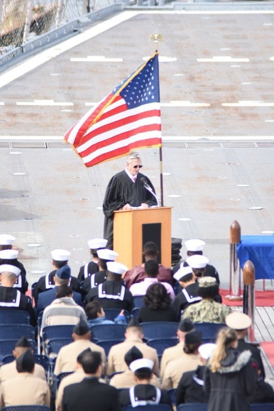 Naturalization ceremony