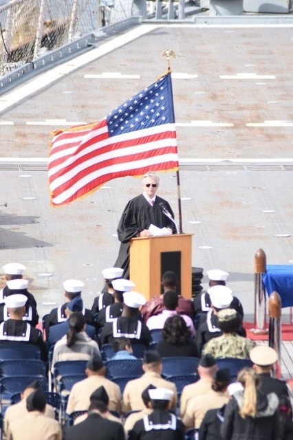 Naturalization ceremony