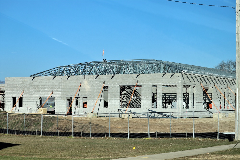 Fort McCoy Construction -- November 2018