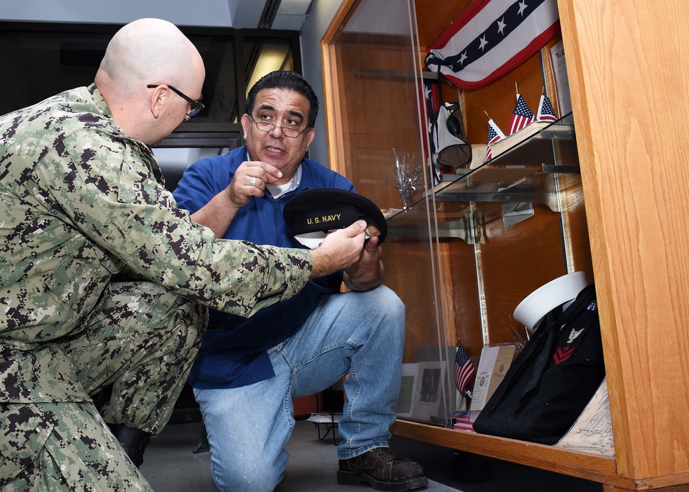 Military dog tag inspired Navy veteran's collection