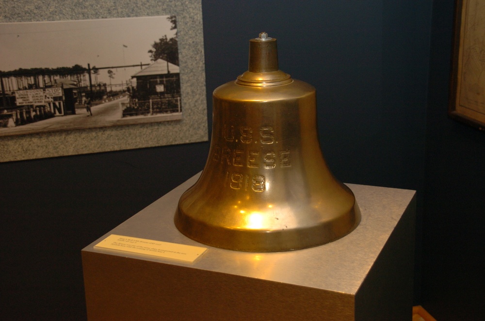 Ship's bell from USS Breese